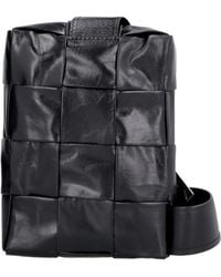 Bottega Veneta - Interwoven-Design Messenger Bag - Lyst