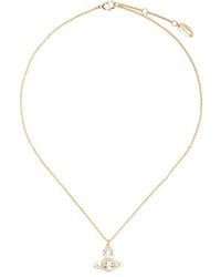 Vivienne Westwood - Orb-Embellished Chain-Linked Necklace - Lyst