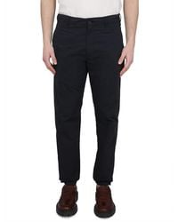 Aspesi - Straight-Leg Drawstring Chino Trousers - Lyst