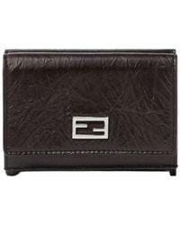 Fendi - Mini Tube Trifold Wallet - Lyst