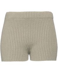 Max Mara - Minimalist Solid Color Knit Shorts - Lyst