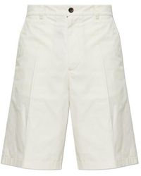 Bally - Pleat Detailed Tailored Shorts - Lyst