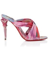 Christian Louboutin - Affabula 100 Woven Mules - Lyst