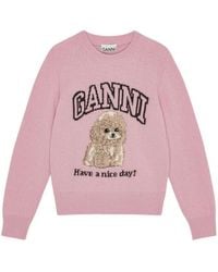 Ganni - Poodle Jumper - Lyst