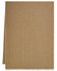 Ferragamo - Logo Embellished Stole - Lyst