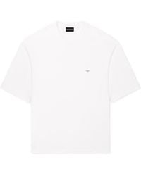 Emporio Armani - Logo Printed Crewneck T-Shirt - Lyst