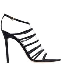 Gianvito Rossi - Hollowed-Out High-Heeled Sandals - Lyst