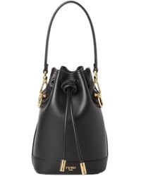 Fendi - Mon Tresor Drawstring Mini Bucket Bag - Lyst