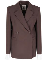 Semicouture - Long-Sleeved Suit Jacket - Lyst
