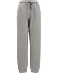 Moncler - Drawstring Straight Leg Trousers - Lyst