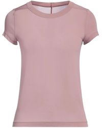 Rick Owens - Plain Colour T-Shirt - Lyst