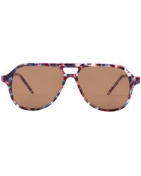 Thom Browne - Abstract-Pattern Sunglasses - Lyst