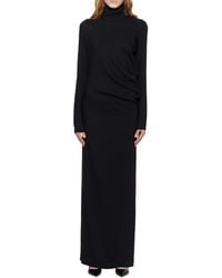 TOTEME - Twist Long-Sleeve Maxi Dress - Lyst