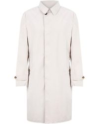 Brunello Cucinelli - Long-Sleeved Trench Coat - Lyst