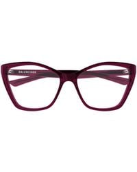 Balenciaga - Eyewear Cat-Eye Glasses And Frames - Lyst