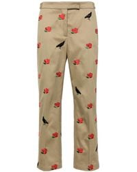 Thom Browne - Mid-Rise Tailored Twill Trousers - Lyst