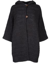 Brunello Cucinelli - Hooded Midi Cardi-Coat - Lyst