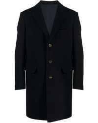 Eleventy - Felted Single-Breasted Coat - Lyst
