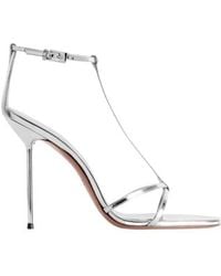 Paris Texas - Lidia T-Strap Heeled Sandals - Lyst