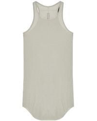 Rick Owens - Ribbed Jersey Tank - Lyst