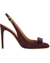Ferragamo - Vara Bow Slingback - Lyst