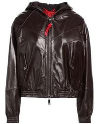 MAX&Co. - Minimalist Leather Jacket - Lyst