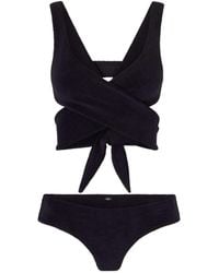 Lisa Marie Fernandez - Cotton-Blend Terry Bikini - Lyst