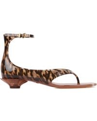 Chloé - Chloé Jelly Thong Sandals - Lyst