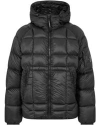C.P. Company - Dd Shell Medium Down Hip Length Hooded Medium Puffer Jacket - Lyst