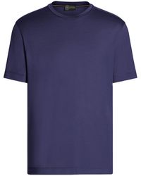 ZEGNA - Ink Vellus Aureum T-Shirt - Lyst