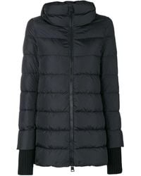 Herno - Quilted Padded Jacket With High Collar And Hood - Lyst