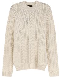 Loro Piana - Crewneck Knitted Jumper - Lyst