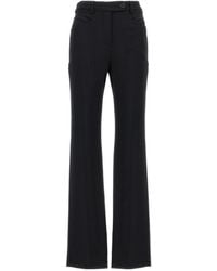 Moschino - Mid-Rise Straight-Leg Trousers - Lyst