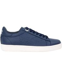 EA7 - Logo-Lacing Casual Sneakers - Lyst