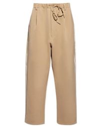 Y-3 - Signature 3-Stripes Logo Drawstring Track Pants - Lyst