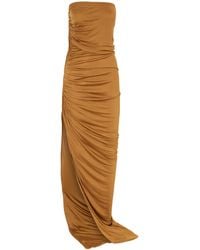 Rick Owens - Draped Maxi Dress - Lyst