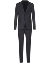 Prada - Single-Breasted Wool And Mohair Suit - Lyst