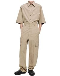 Bottega Veneta - Cotton Toile Cargo Pants - Lyst