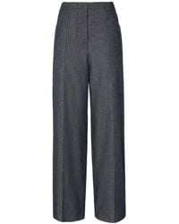 Fendi - Light Ff Chambray Pants - Lyst