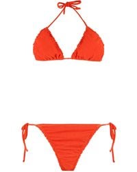 Reina Olga - Concetta Frilled Bikini Set - Lyst