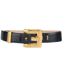 Balmain - Anthem Buckle Belt - Lyst
