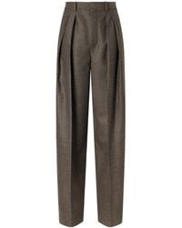 Saint Laurent - High Waist Tailored Pants - Lyst