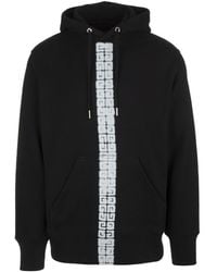 Givenchy - 4G Tag Effect Drawstring Hoodie - Lyst