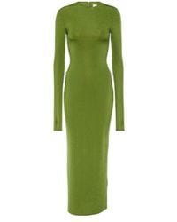 Alex Perry - Crystal-Embellished Jersey Maxi Dress - Lyst