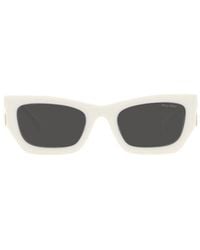Miu Miu - Eyewear Rectangular Frame Sunglasses - Lyst