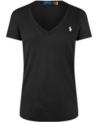 Polo Ralph Lauren - Logo V-Neck T-Shirt - Lyst