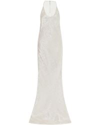 Tom Ford - Metallic Lamé Maxi Dress - Lyst