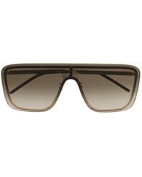 Saint Laurent - Eyewear Shield-Frame Sunglasses - Lyst