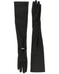 Elisabetta Franchi - Five-Finger Gloves - Lyst