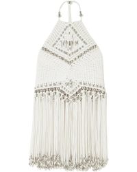 Rabanne - Tassel-Decorated Top - Lyst
